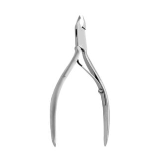 Professional 11.5cm Cuticle Nipper with 3mm Ultra-Fine Blade and Single Spring Mechanism, Stainless Steel Precision Manicure Tool by Tusifi Impex.