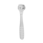 Professional 15cm Hard Skin Lengthwise Foot Rasp with Ergonomic White Plastic Handle and Stainless Steel Head for Safe Callus Removal by Tusifi Impex.