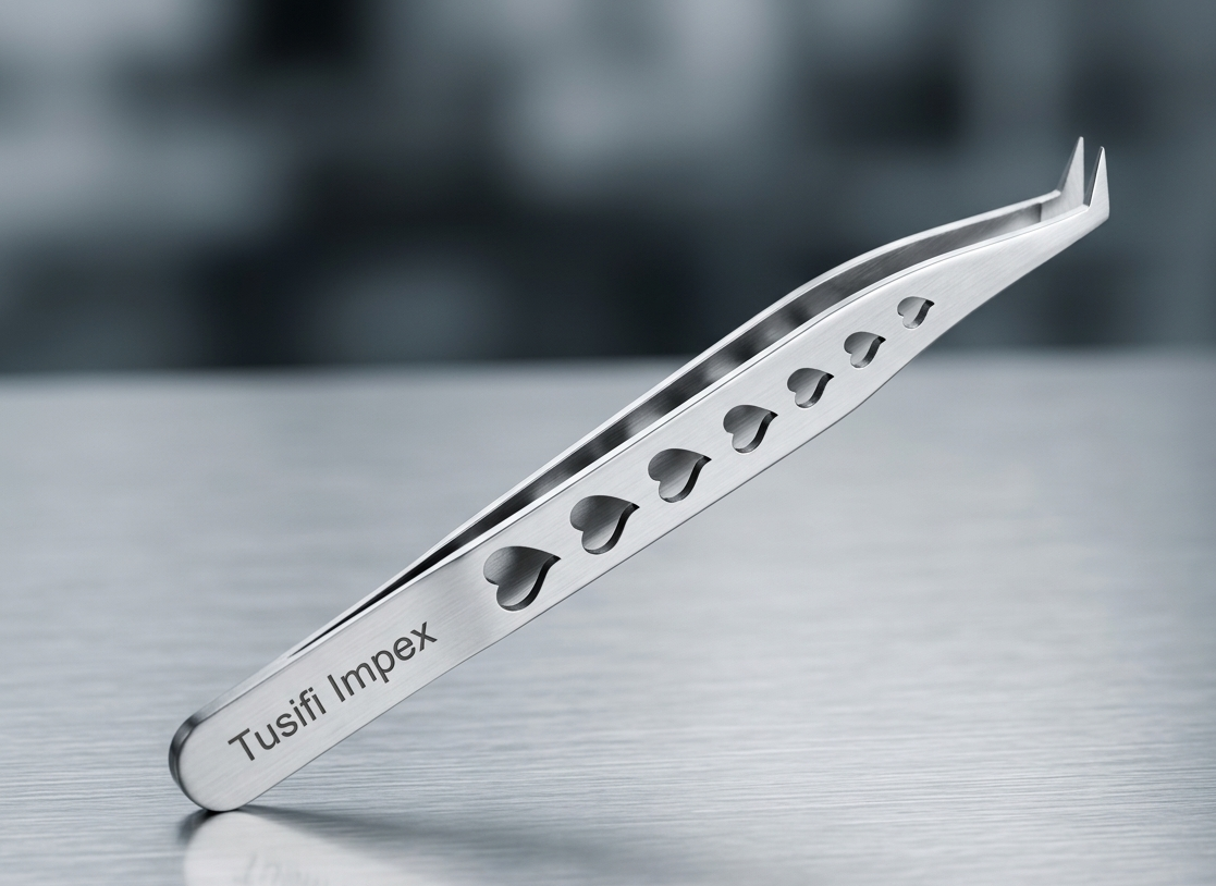 Professional Heart-Cut Volume Lash Tweezer - 11.5 cm