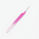 Pink-White Professional Eyelash Extensions Tweezers