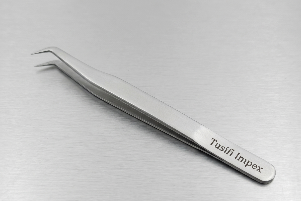 Professional Long Boot-Tip Volume Tweezer - 12 cm